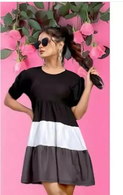 Hot Selling Cotton Blend Dresses 