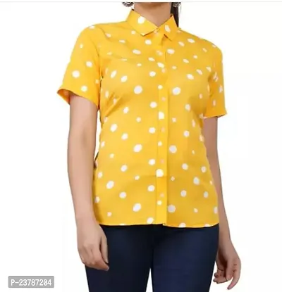 Elegant  Rayon Half Sleeve   Shirt For Women-thumb0