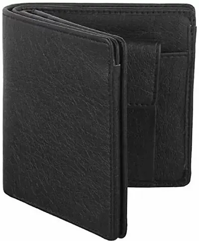 Designer Artificial Leather Solid Wallet For Men