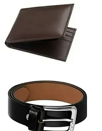 FOR MEN WALLET BELT COMBO SYNTHETIC LEATHER