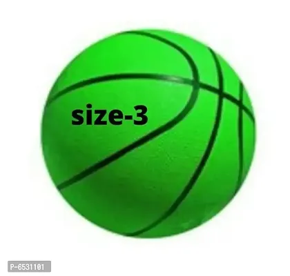 Rubber Basketball Size-3 For Kids