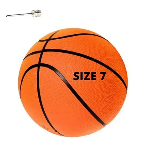 Basket Ball size-7 with Needle for kids and adult