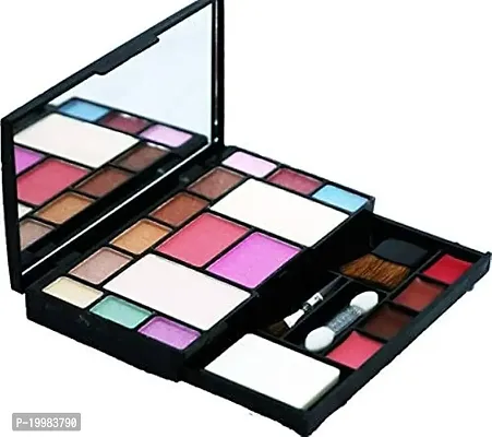 TYA 6171 Makeup kit (Eyeshadows + Compact + Blusher + Lipsticks) color icon all in 1 For girls  womens-thumb0