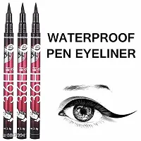 Eyeliner 36 Hours Liquide Eye Liner Pencils (Pack of 6)-thumb1