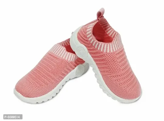 Kicck Kids Casual Shoes for Girls | Running Shoes for 1 to 5 Years Kids | Colour: Pink-thumb0