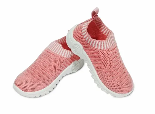 Kicck Kids Casual Shoes for Girls | Running Shoes for 1 to 5 Years Kids | Colour: Pink