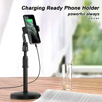 Mobile Holder Phone Stand with 360 Degree Mobile Rotation and Height Adjustable-thumb1