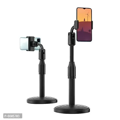 Mobile Holder Phone Stand with 360 Degree Mobile Rotation and Height Adjustable-thumb3