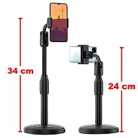 Mobile Holder Phone Stand with 360 Degree Mobile Rotation and Height Adjustable-thumb4