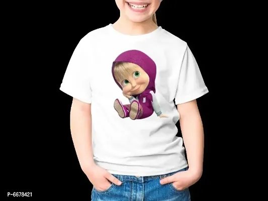 Kids Unisex Printed  Polyster Tshirts