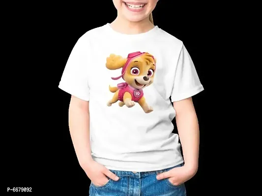 Kids Unisex Printed  Polyster Tshirts