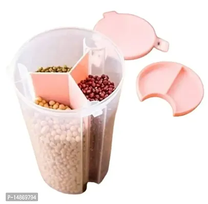 Corking - Plastic Kitchen Storage Jars and Container Set, Kitchen Storage , Cereal Dispenser , Set for Storage Jars and Container-thumb0