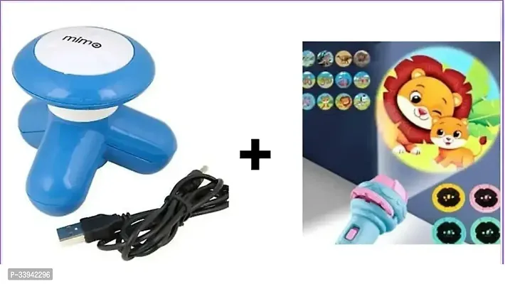 Nimo Massager Combo with Baby Projector Torch