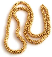 VR Fashion HUB Copper Gold Plated 24 inch long Chain For women and Girls-thumb3