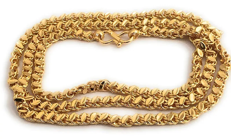 CUTE GOLD 1 Gram Gold Plated Fashion Jewellery Traditional Covering Muruku Thali Saradu Chain for Women & Girls