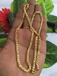 VR Fashion HUB Copper Gold Plated 24 Long inch Chain For women and Girls-thumb2