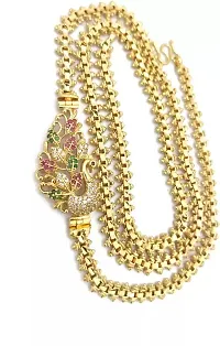 Copper Gold Plated 24 inch Mugappu Chain For women and Girls-thumb1