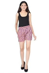 ceil Women's Cotton Night Wear Lounge Wear Shorts Combo Pack of 2-thumb1