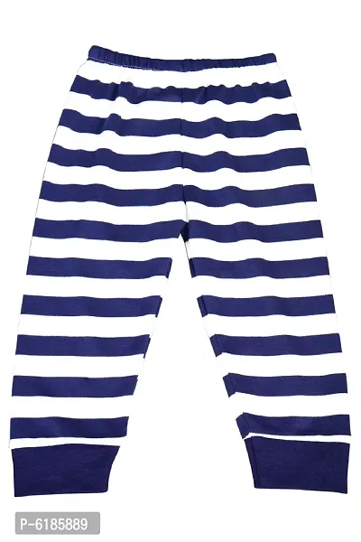 Stylish Cotton Printed Full Length Blue Bottomwear Pajamas For Boys Pack of 3-thumb3