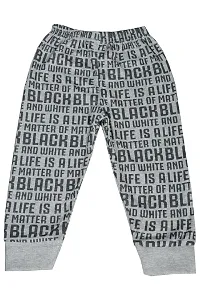 Stylish Cotton Printed Full Length Multiprint Bottomwear Pajamas For Boys Pack of 3-thumb3