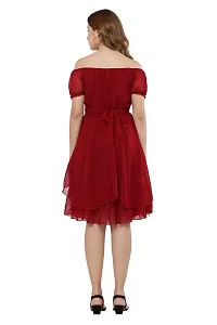 Stylish Fancy Georgette Dresses For Women-thumb1
