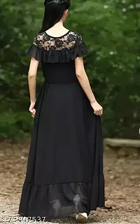 Stylish Fancy Georgette Dresses For Women-thumb1