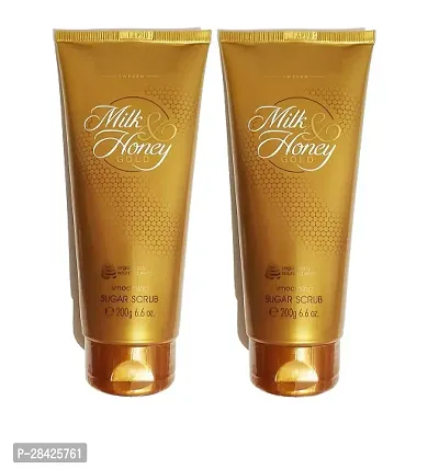 Milk and Honey Gold Smoothing Sugar Scrub - 200 Ml Pack of 2-thumb0