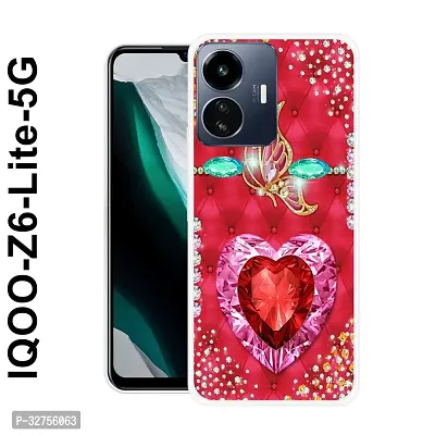 Stylish Silicon Printed Back Case Cover for Iqoo Z6 Lite 5