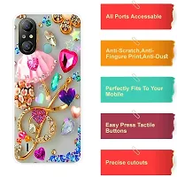 Stylish Silicon Printed Back Cover for Itel A49-thumb1