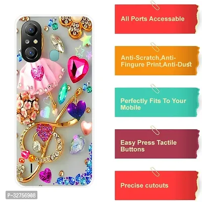 Stylish Silicon Printed Back Cover for Itel A49-thumb2