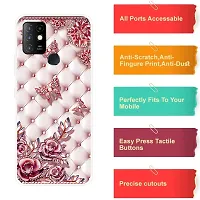 Stylish Silicon Printed Back Case Cover for Infinix Hot 10-thumb3