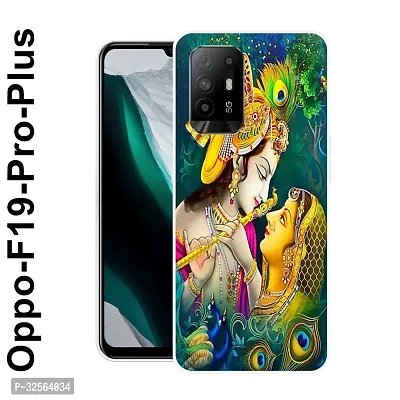 Oppo F19 Pro Plush Printed Mobile Back Cover-thumb0