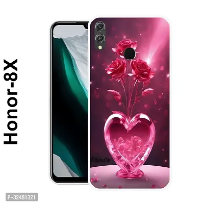 Designer Silicone Back Case Cover For HONOR 8X-thumb0