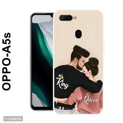 Stylish Silicon Back Cover for Oppo A5s