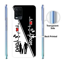 Stylish Silicon Printed Back Cover for Oppo A54-thumb1