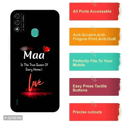 Stylish Silicon Printed Back Cover for Itel A48-thumb4