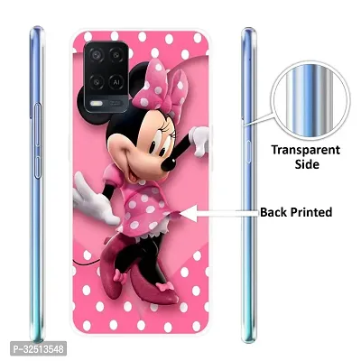 Stylish Silicon Printed Back Cover for Oppo A54-thumb2