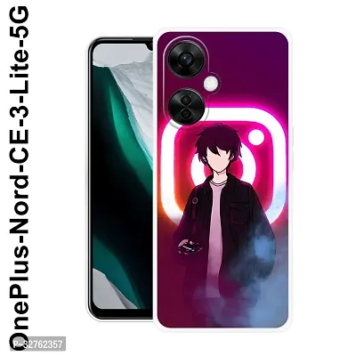 Stylish Silicon Printed Back Case Cover for Oneplus Nord Ce3 Lite-thumb0