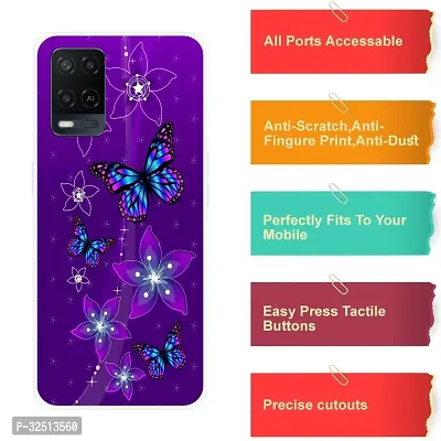 Stylish Silicon Printed Back Cover for Oppo A54-thumb4