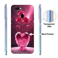 Stylish Silicon Printed Back Case Cover for Oppo A5s-thumb1