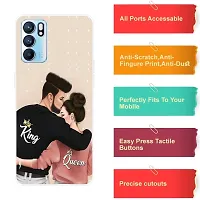 Stylish Silicon Printed Back Cover for Oppo Reno 6 5G-thumb3