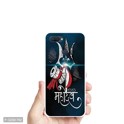 Stylish Silicon Printed Back Case Cover for Oppo A12-thumb3