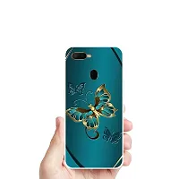 Stylish Silicon Printed Back Case Cover for Oppo A5s-thumb2