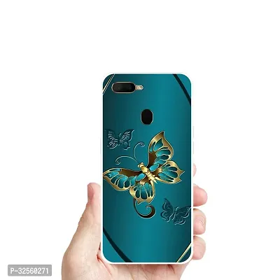 Stylish Silicon Printed Back Case Cover for Oppo A5s-thumb3