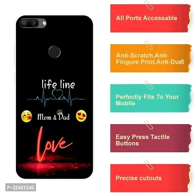 Designer Silicone Back Case Cover For HONOR 9N-thumb4