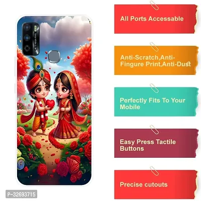 Stylish Back Cover for Infinix Smart 4 Plus-thumb4