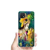 Stylish Silicon Back Cover for Oppo A15s-thumb2