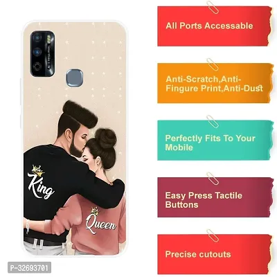 Stylish Back Cover for Infinix Smart 4 Plus-thumb4