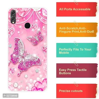 Stylish Silicon Printed Back Case Cover for Honor 8x-thumb4