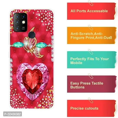 Stylish Silicon Printed Back Case Cover for Infinix Hot 10-thumb4